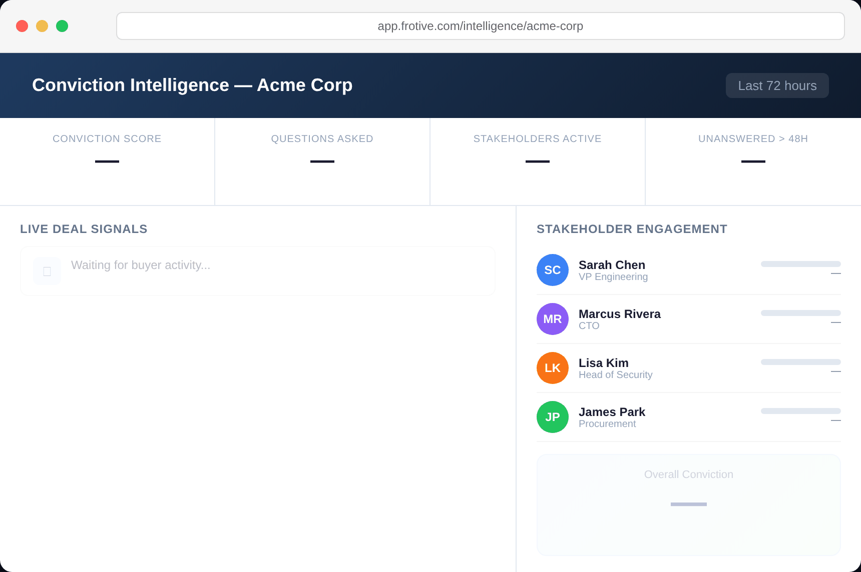 Conviction Intelligence Layer